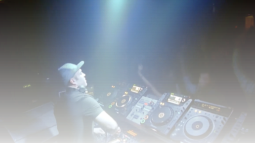 DJ Fame performing at Club Elune in Busan, 2012